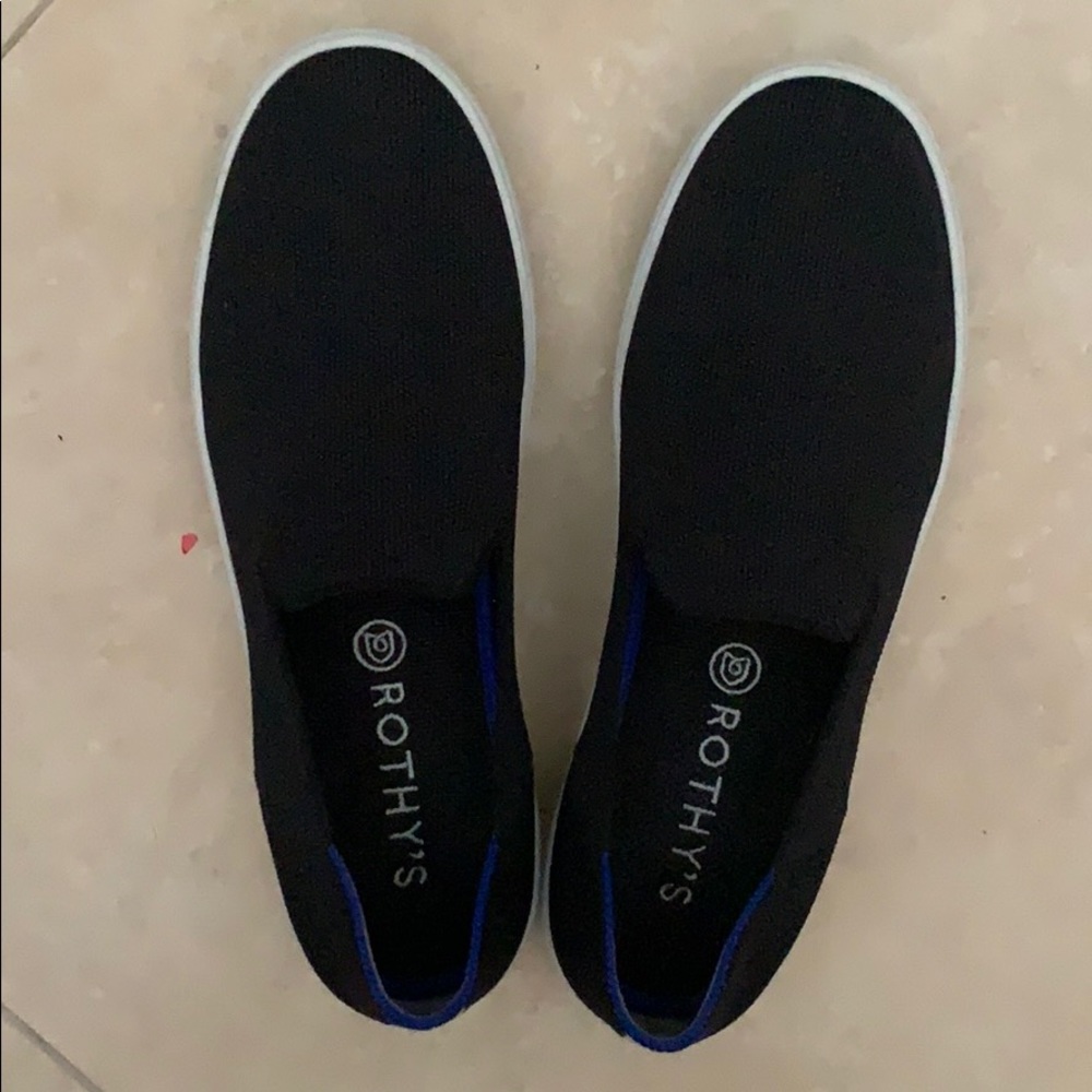 Rothy’s Black Solid - The Sneaker